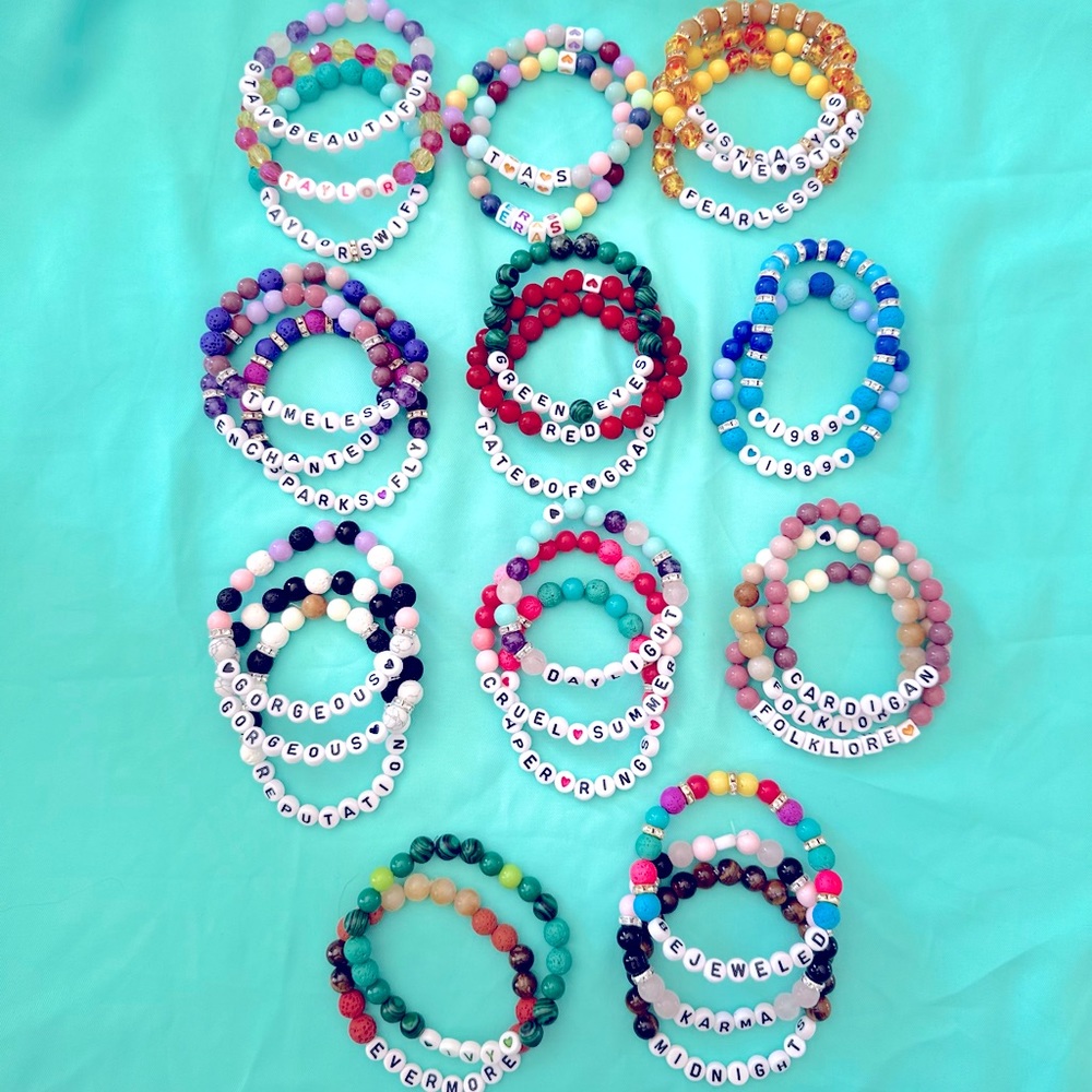 30 Taylor Swift Eras Tour Friendship Bracelets ***ORDER NOW BEFORE L.A. shows!!